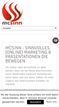 Mobile Screenshot of mcsinn.com
